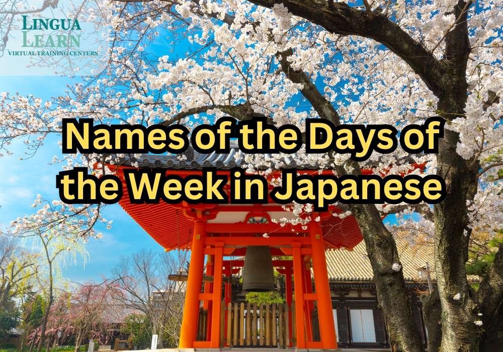 Names of the Days in Japanese