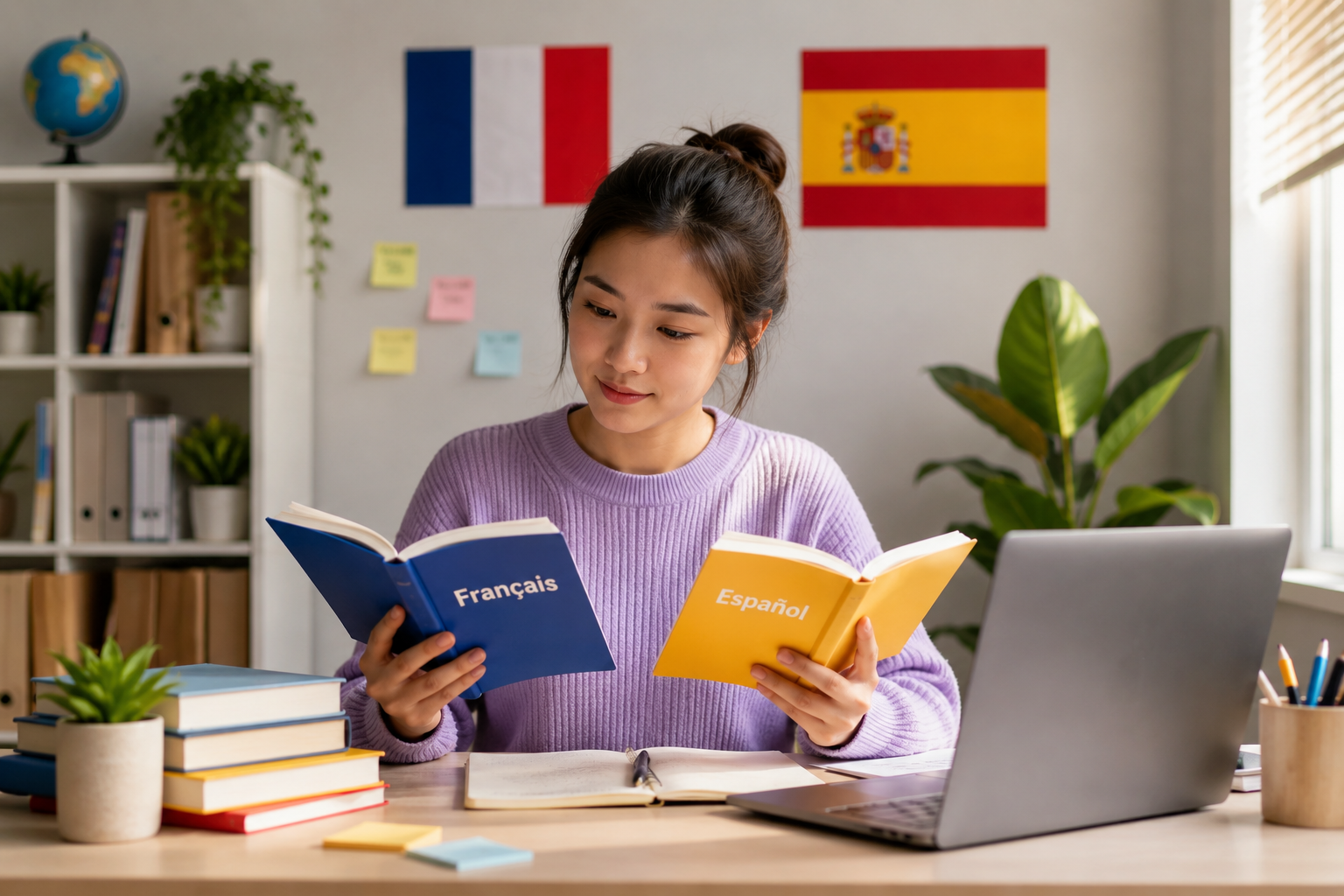 learn two languages at once